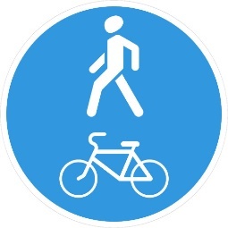 4.6.1 Piyoda va velosipedlar birgalikda harakatlanish yo'li